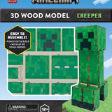 IncrediBuilds: Minecraft: Creeper 3D Wood Model