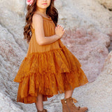 Toddler Catrina Dress in Marigold