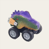 Trending Dinosaur Pull-Back Car Toy - Set of 6