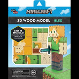 IncrediBuilds: Minecraft: Alex 3D Wood Model Kit