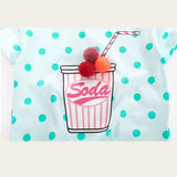 Soda Polka dot tshirts