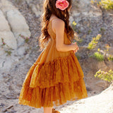 Toddler Catrina Dress in Marigold