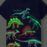 'Glow in the dark' dinosaur tshirt