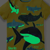 Glow in the dark Sea animals tshirt