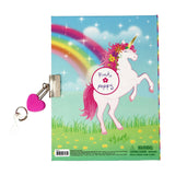 Stardust Unicorn Lockable Notebook | Pack of 2