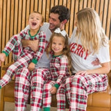 Boys Dashing Dreams Plaid Modal Long Sleeve Pajama Set