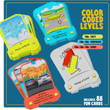 Road Rally Travel Scavenger Hunt Card Game for Kids