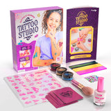 Temporary Shimmery Tattoo Studio Kit for Kids