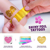 Temporary Shimmery Tattoo Studio Kit for Kids