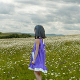 Purple Summer Lace dress with xl pockets