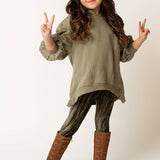 Toddler Myla Leggings in Burnt Olive