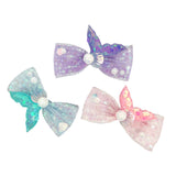 Mermaid Tail Bow Hair Clip | Pack of 6