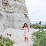 White Ruffled Sierra Boho Dress