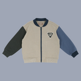 Color Block Varsity Bomber Jacket