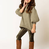 Toddler Myla Leggings in Burnt Olive