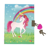 Stardust Unicorn Lockable Notebook | Pack of 2