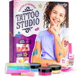 Temporary Shimmery Tattoo Studio Kit for Kids