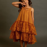 Toddler Catrina Dress in Marigold