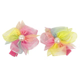 Unicorn Flower Hair Clips