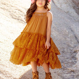 Toddler Catrina Dress in Marigold