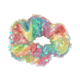 Unicorn Rainbow Sequin Scrunchie