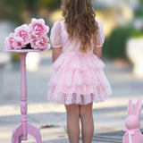 Bunny Magic Easter Pink Tutu Dress