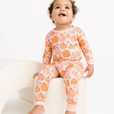 Pretty In Pink Pumpkins Bamboo Set