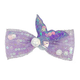 Mermaid Tail Bow Hair Clip | Pack of 6