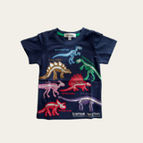 'Glow in the dark' dinosaur tshirt